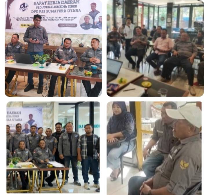 Rakerda PJS Sumut Hasilkan Tiga Poin Penting