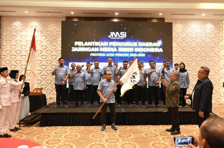JMSI Aceh 2025-2030 Dilantik.Ketua Dewan Pakar "JMSI Konstituen Dewan Pers Paling Rapi"
