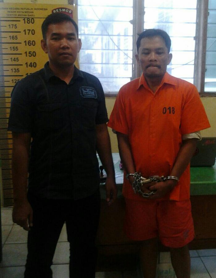 Belum Pakai " Pompa " Budi Keburu Diciduk Polisi