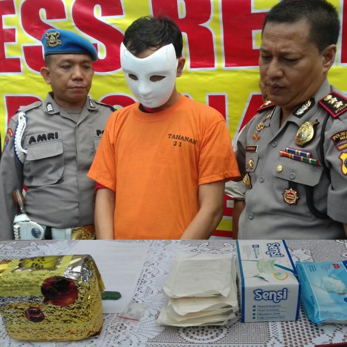 Bandar Narkoba Berikut 1 Kg Sabu Diamankan Polrestabes Medan
