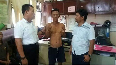 Penjambret Nyaris Tewas Diamuk Massa  