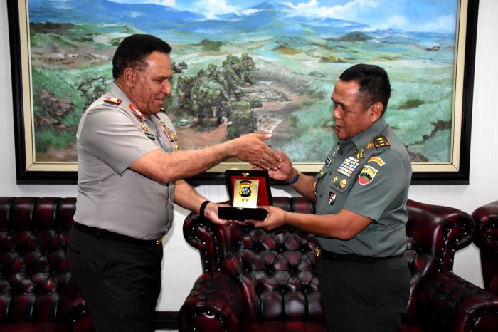 Pangdam I/BB  Sambut Kunjungan Kapoldasu 