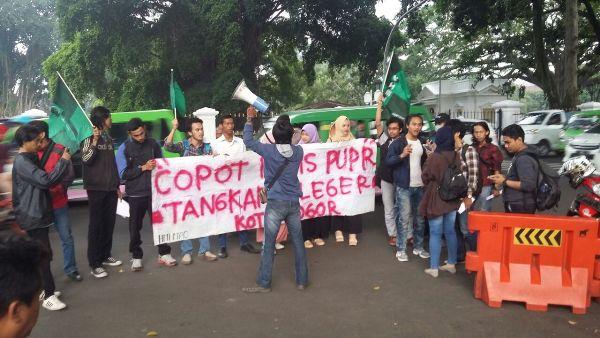 Aksi Demo HMI, Walikota Bogor Bima Arya Didesak Mundur 