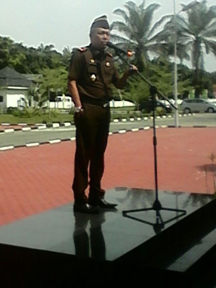 Kajari Labuhan Batu Utara Gelar Lounching Perdana E-Tilang    