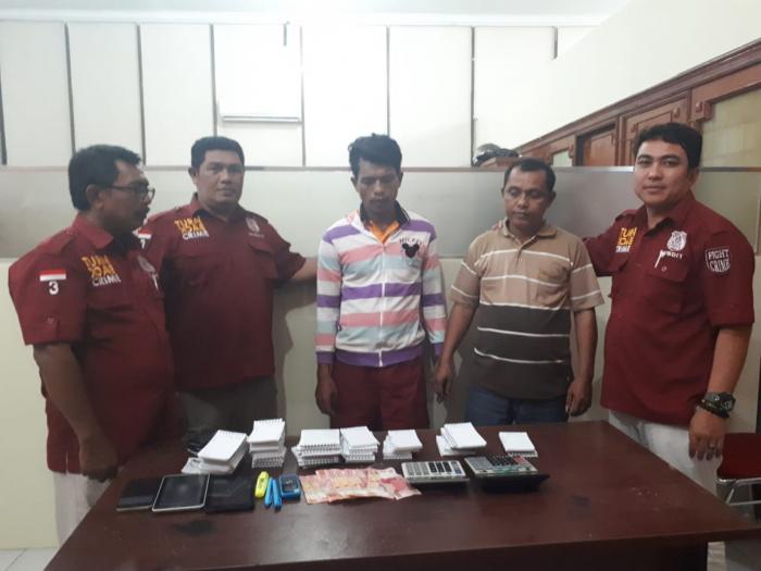 Poldasu Tangkap Bandar Judi Togel Labuhanbatu 