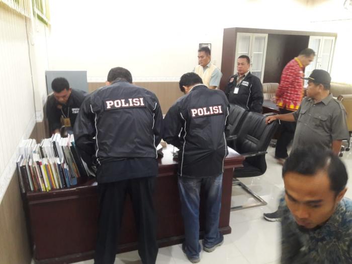 Poldasu Geledah Kantor Dispora Sumut 