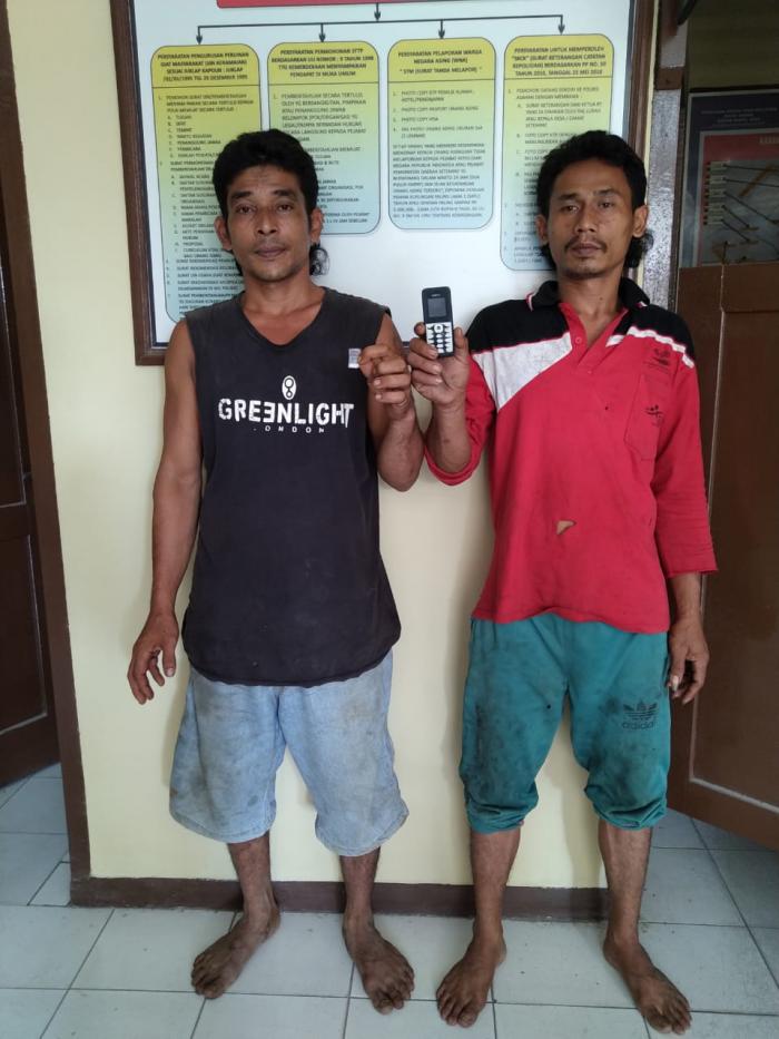 Dua Sekawan Silau Tua, Bawa Sabu Dibekuk Polisi