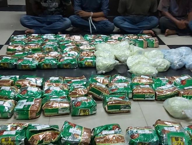 80 Kg Sabu dan Ratusan Ribu Ekstasi Berhasil Diamankan 