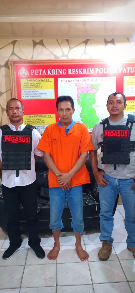 Warga Marindal Kantongi Lima Paket Sabu  