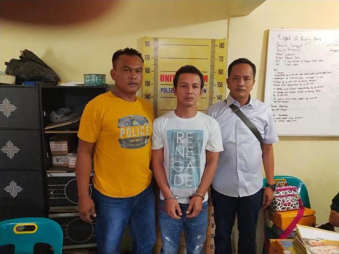 Polsek Kisaran Kota Ungkap Pencurian 10 Springbed 