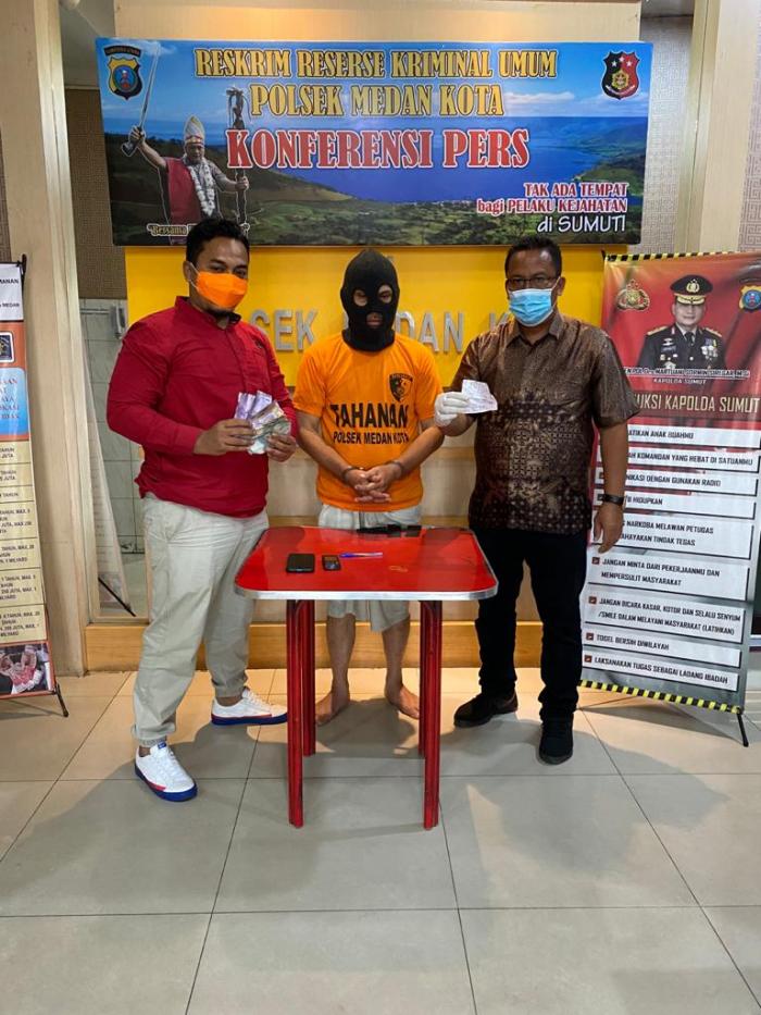 Polsek Medan Kota Ringkus Jurtul Togel Jalan Busi 