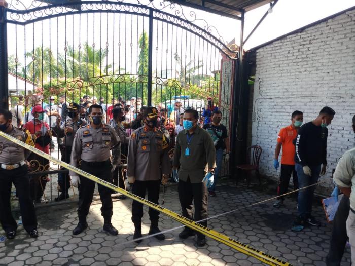 Poldasu Back Up Penyelidikan Kebakaran Rumah Tokoh Pemekaran Kabupaten Sergai