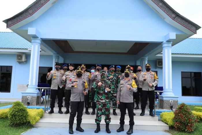 Jaga Sinergitas TNI-Polri, Kapoldasu Silaturahmi dengan Danlanud Soewondo