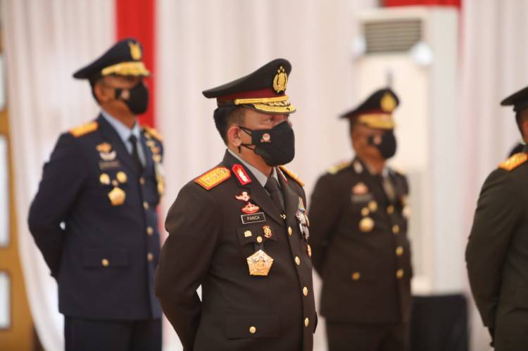 Poldasu Ikuti Upacara Hari Bhayangkara ke-75 Secara Virtual