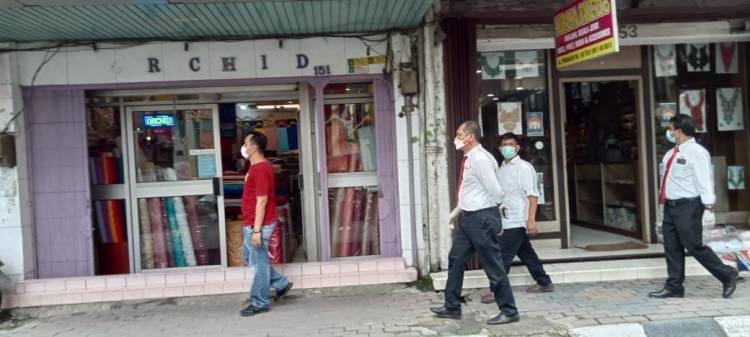 Polda Sumut Monitoring Pelaksanaan Take Away