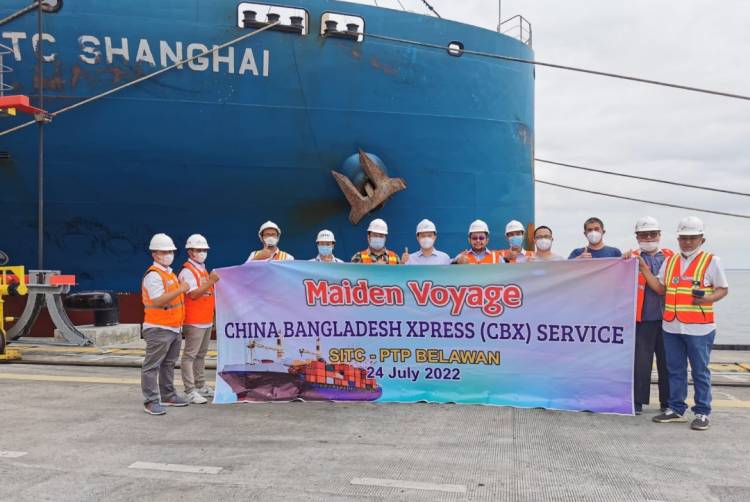 Pelindo  Bekerjasama Pelayaran SITC Buka Rute International Baru Tujuan Vietnam, China dan Belawan