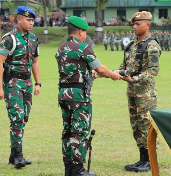 Pangdam I/BB Lantik 500 Orang Menjadi Komcad Hanneg Matra Darat