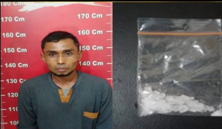 Polsek Medan Baru Tangkap Seorang Pengguna Sabu