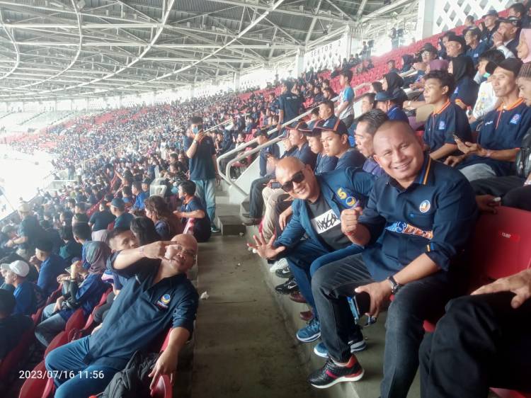 Ratusan Ribu Kader dan Simpatisan Partai NasDem Padati GBK