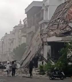Peristiwa Ledakan Gegerkan Warga, Lima Rumah di Grand Polonia Medan Rusak