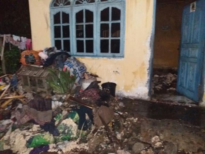 Rumah Boru Siringoringo Terbakar