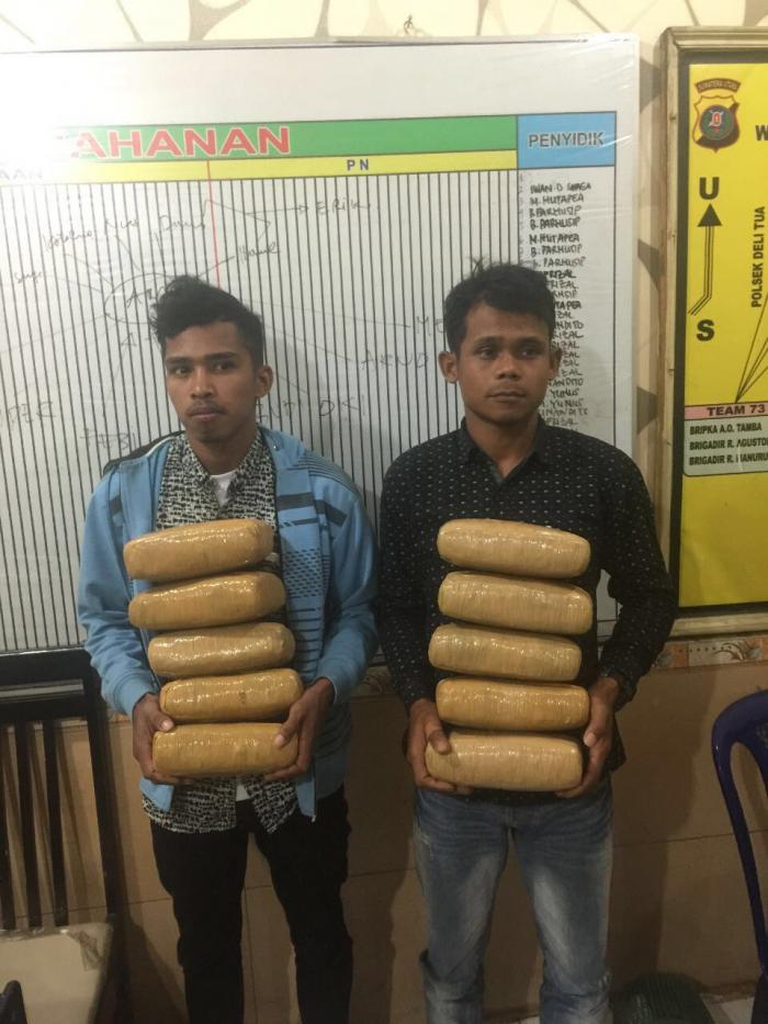 Belum Terima Upah, Kurir Ganja asal Aceh Ditangkap