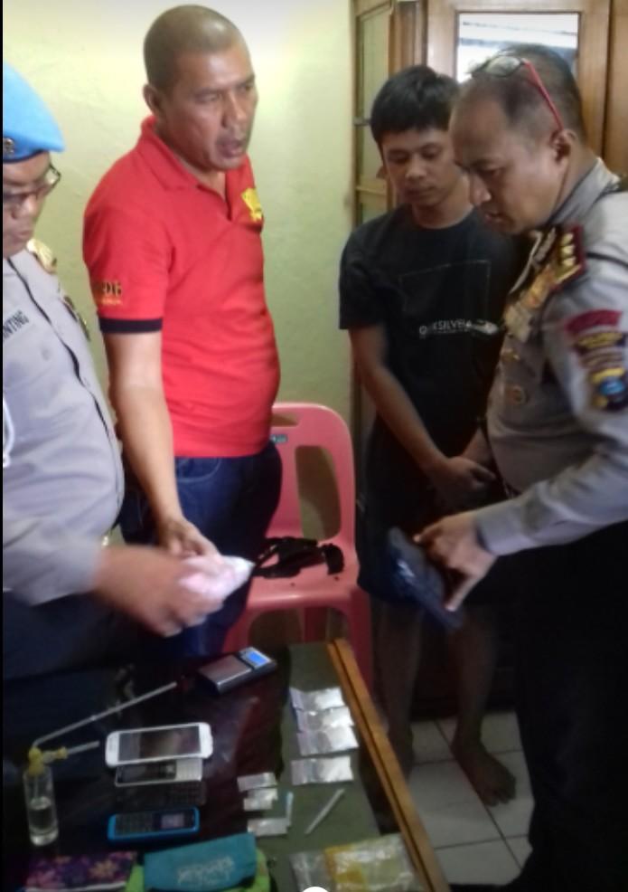 Paminal Polres Binjai Tangkap Bandar Sabu