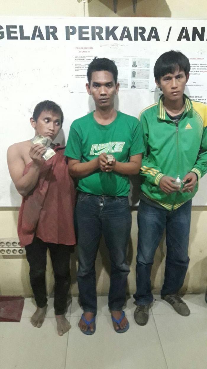 Penjudi Ditangkap Usai Isap Sabu