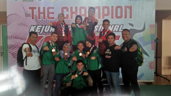 PPLP Sumut Peringkat Ketiga Kejurnas Karate dan SKO 2018 
