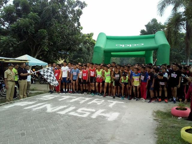Peringati Haornas, Disporapar Asahan Gelar Lomba Lari dan Gerak Jalan
