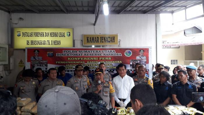 Polda Sumut Tembak Mati Sindikat Narkoba Internasional 