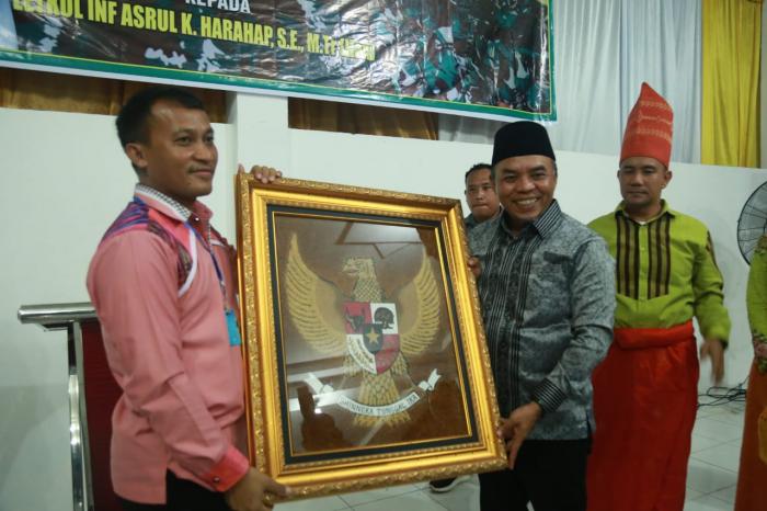 Bupati Labuhanbatu Sambut Letkol Inf Asrul K.Harahap Dandim 0209/LB Baru