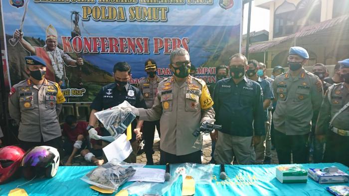 Poldasu Tembak Mati Perampok Nasabah Bank Lintas Provinsi
