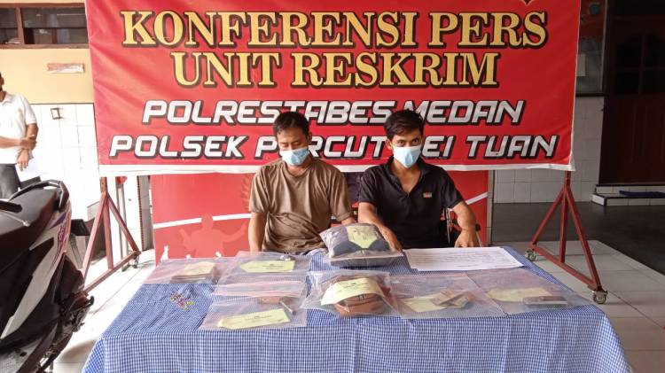 2 Tersangka Curanmor Dihadiahi Timah Panas