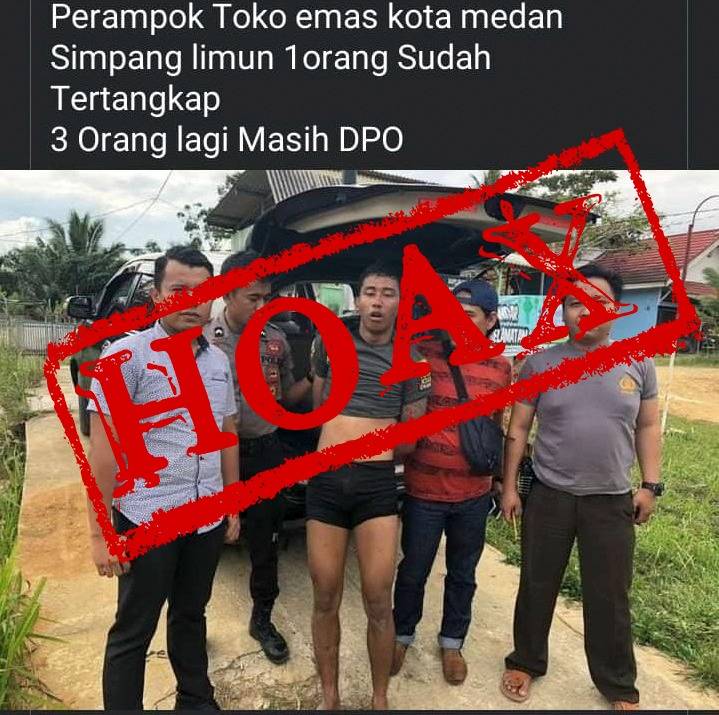 Polisi Bantah Penangkapan Pelaku Perampokan Toko Emas