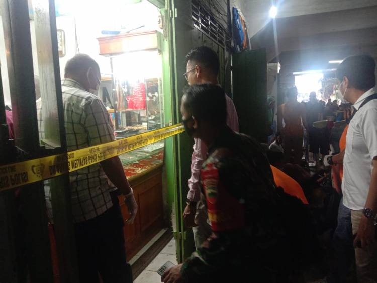 Polisi Masih Selidiki Identitas Ranmor Perampok Toko Emas