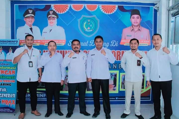 Kadis Infokom Terima Kunjungan Kepala Badan Statistik