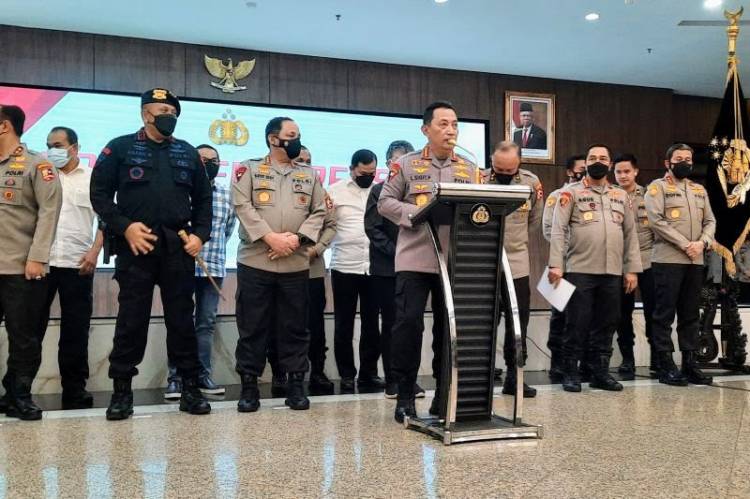 Mantan Kadiv Propam Irjen Pol Ferdy Sambo Resmi Ditetapkan Sebagai Tersangka Kasus Pembunuhan Brigadir J