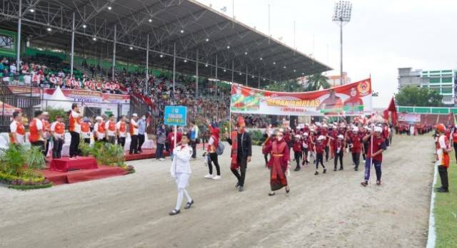 Resmi Dibuka, 2.402 Atlit Ramaikan Porkot Medan XII