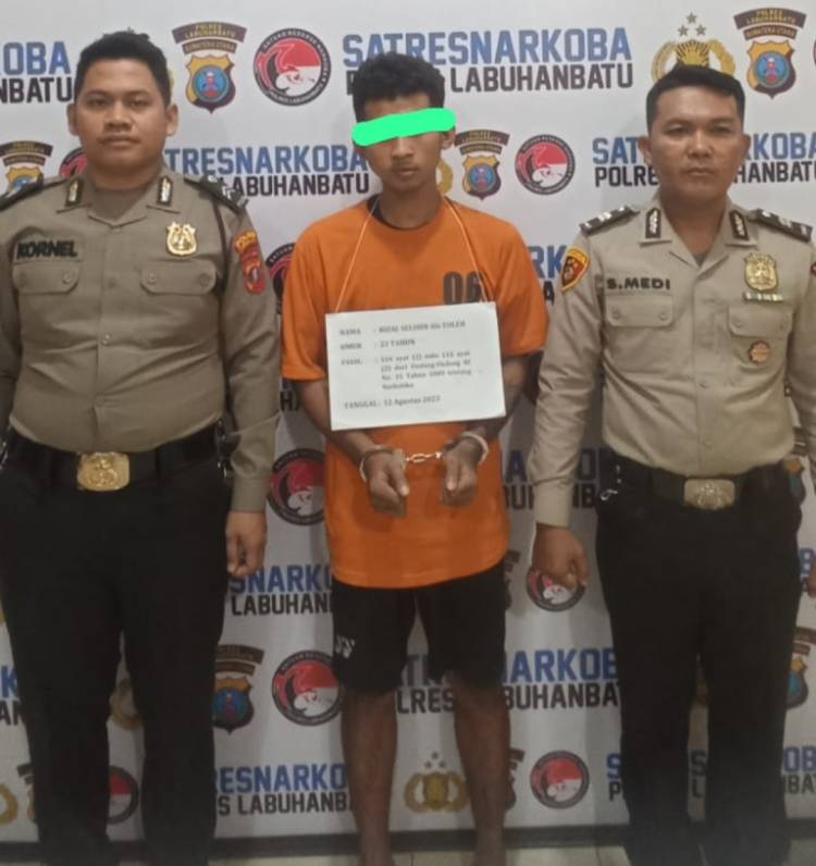 Polres Labuhan Batu Ciduk Tersangka Narkoba