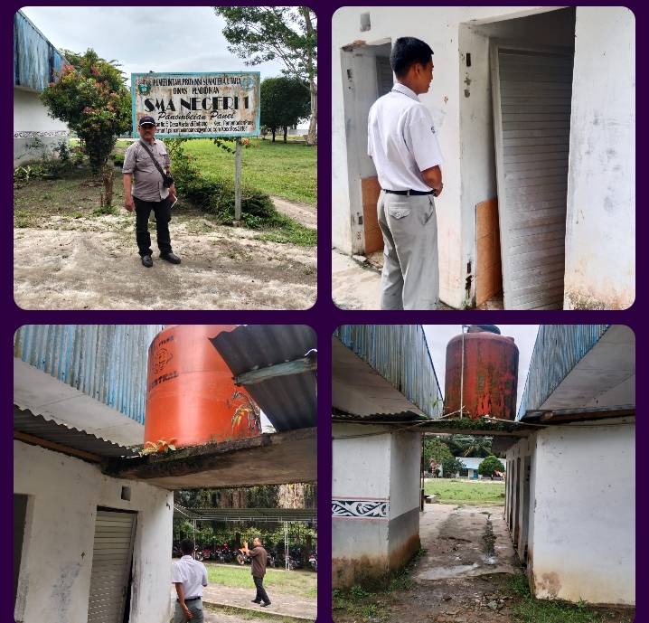 Penyerapan Dana BOS SMAN 1 Panombean Panei  Rp 829.500.000 pada tahan 2023 Dipertanyakan.