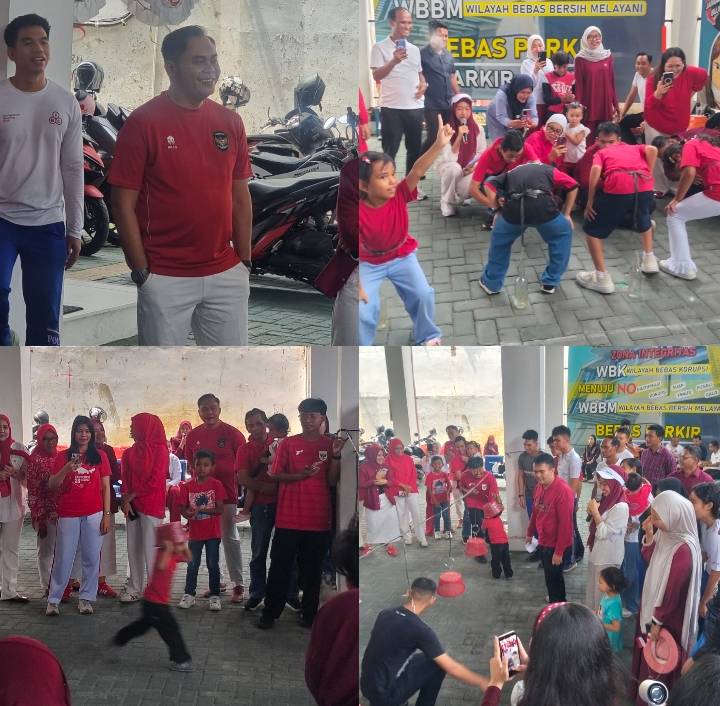 Ragam Perlombaan Meriahkan HUT RI ke- 81, Dikantor Imigrasi Kelas I  TPI Polonia Medan