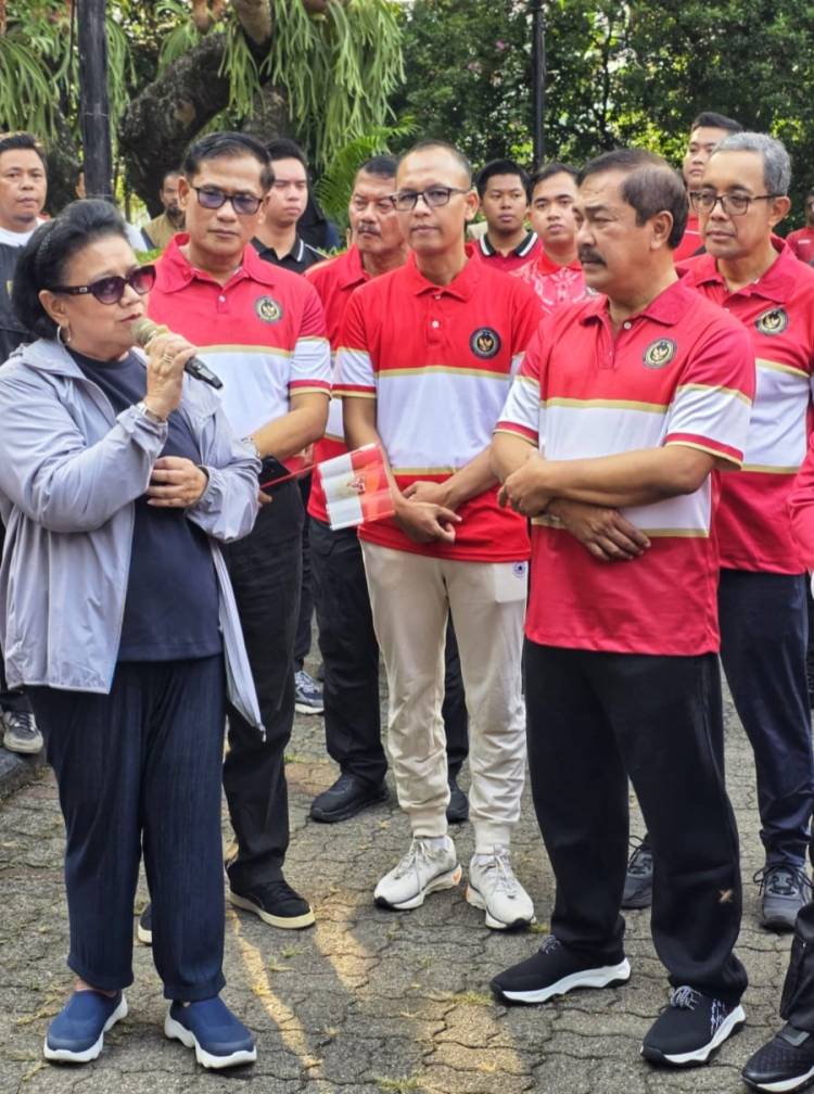 HUT  Ke 81 Kemerdekaan RI, Kementerian Imigrasi & Pemasyarakatan Ziarah  Tabur Bunga di Taman Makam Pahlawan Taruna