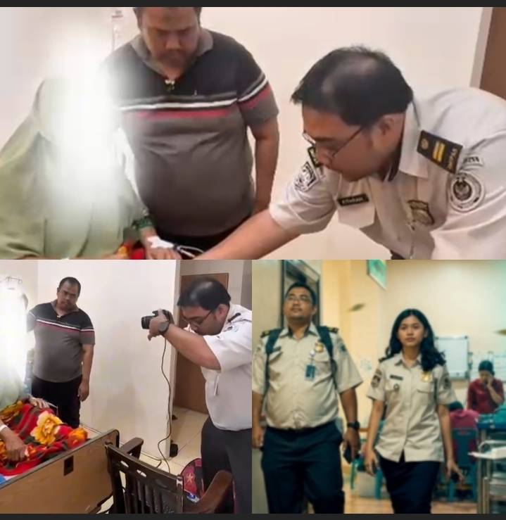 "Wujud Nyata" Pelayanan Prioritas Untuk Rakyat. Imigrasi Kelas I TPI Polonia Hadir di RS. Martha Friska Medan.