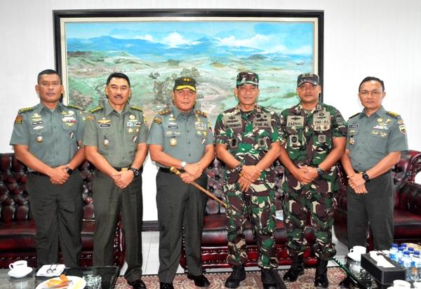 DANLANTAMAL SILATURRAHMI KE KODAM I/BB