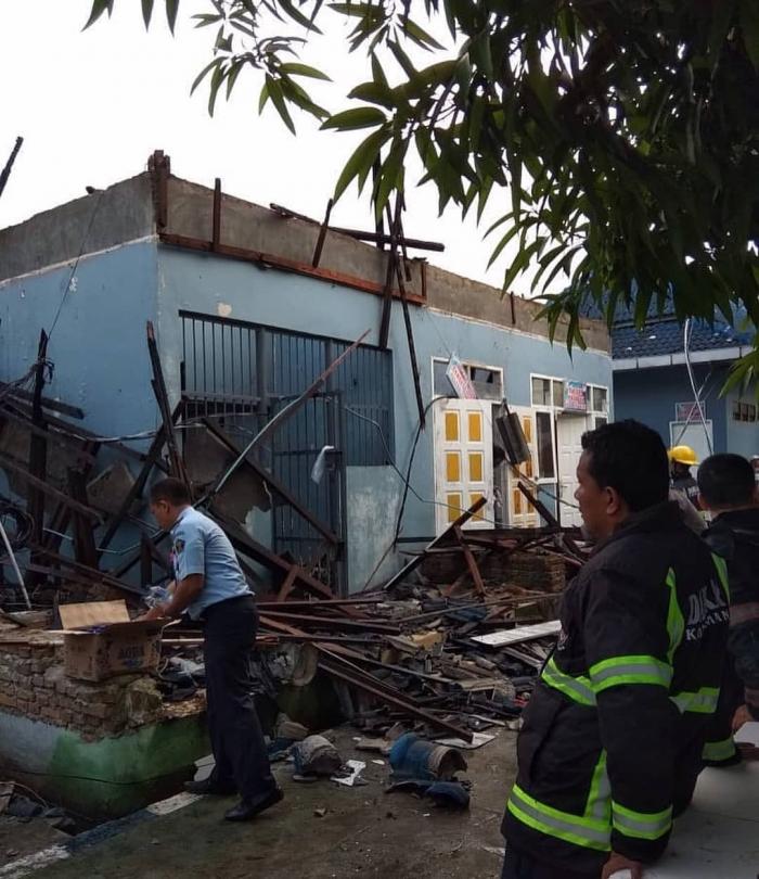 Ruang Genset Rutan Tanjung Gusta Terbakar