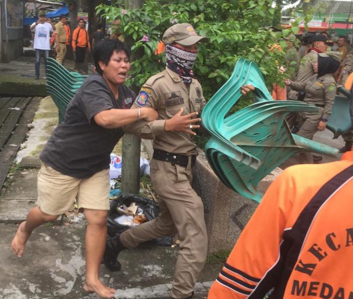 Lapak Pedagang Teladan Ditertibkan