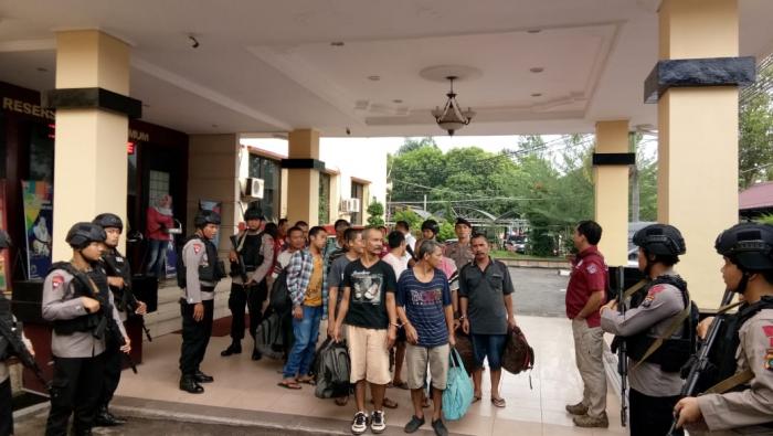 14 Perusuh Pilkada Taput Dilimpahkan 