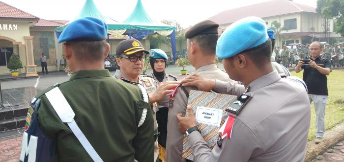 Polres Asahan Gelar Operasi Mantap Brata 2018 