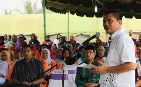 Hujan, Bupati Asahan Tunda Jambore Posyandu 